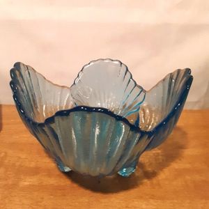 Vintage blue bowl